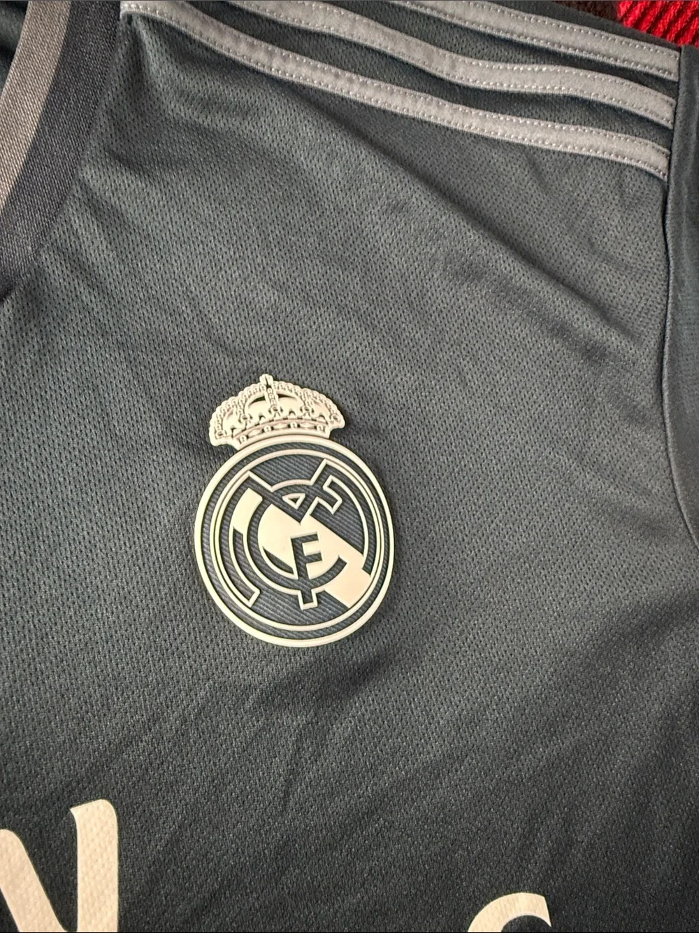 RARE Real Madrid #5 Raphael Varane 2018-19 Adidas Third Away La Liga Jersey